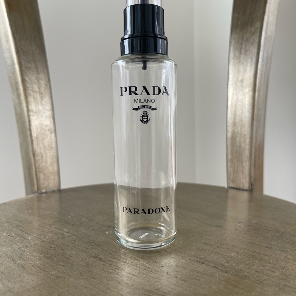 Prada Paradoxe Clear Glass Perfume and Fragrance Decorative Bottle